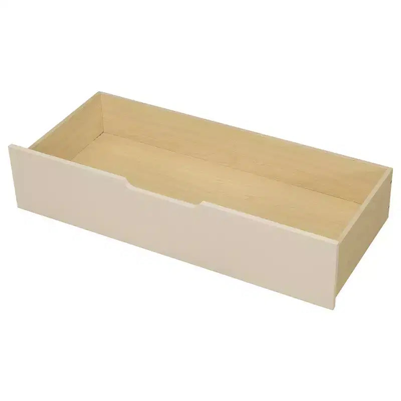 Letto a piattaforma Twin/Full Size con ripiani, cassetti, stazione di ricarica, testiera imbottita e scrivania, crema/grigio