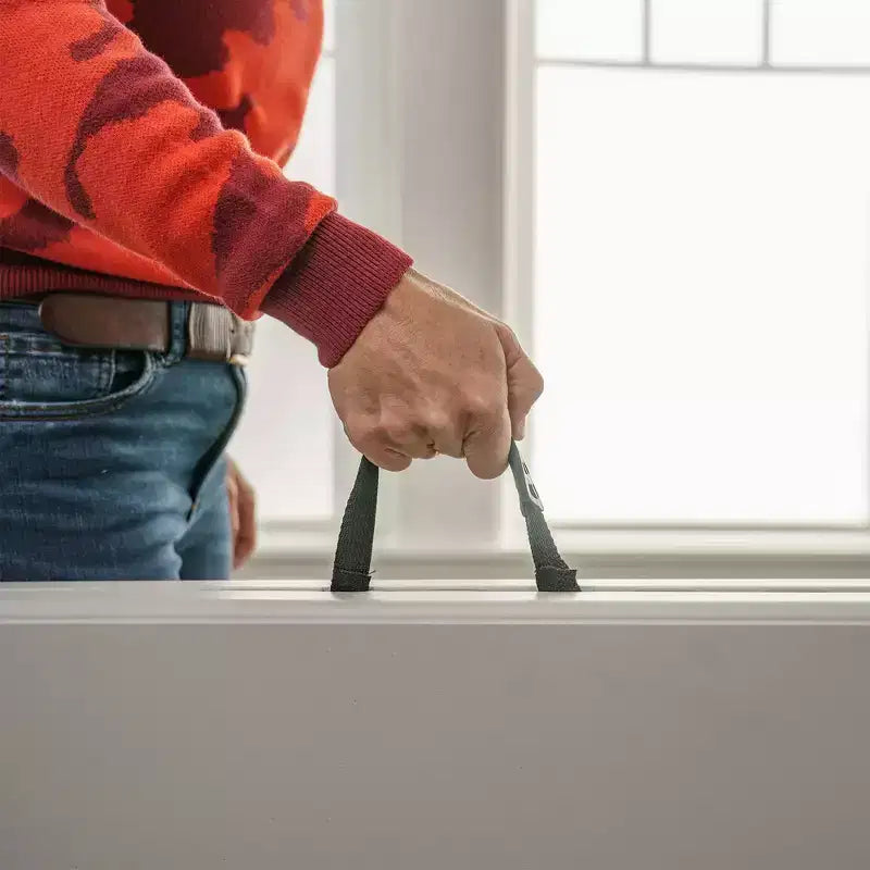 Tavolo Multiuso Pieghevole a Metà per Banchetti Scrivania Leggera Resistente con Base Sicura per Eventi Interni ed Esterni, 180 cm, Bianco